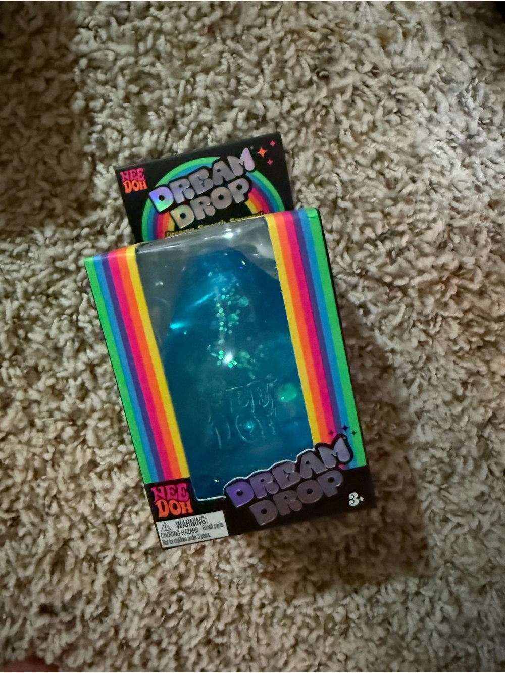 Dream Drop Blue Slime Toy - neeDoh